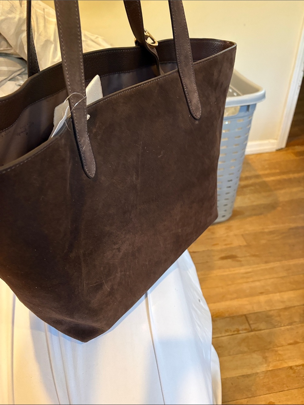 kate spade New York Brown Suede Tote - Picture 5 of 7